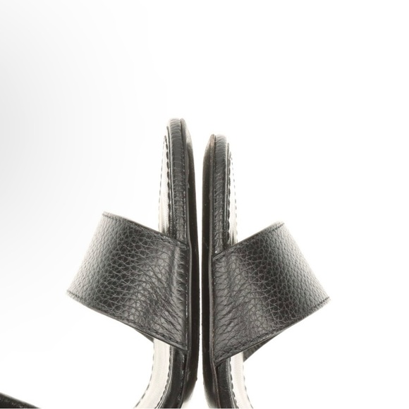 Authentic Louis Vuitton Calfskin Horizon Black Heel Sandals 36/ US6 - Picture 12 of 16